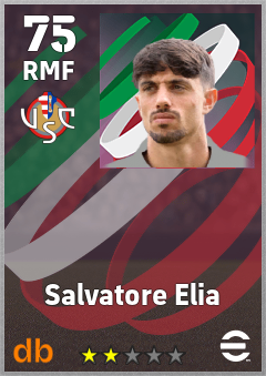 Salvatore Elia — RMF, OVR 75, MAX 75