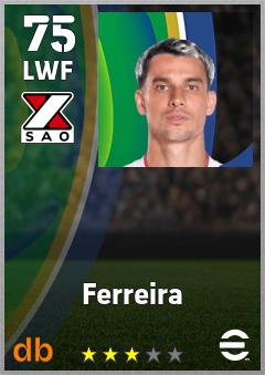 Ferreira eFootball player card