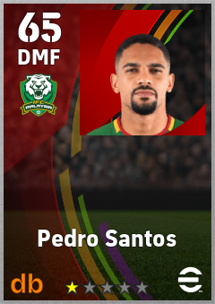 Pedro Santos — DMF, OVR 65, MAX 65