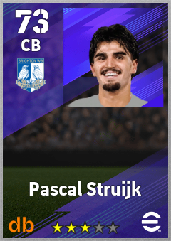 Pascal Struijk eFootball player card