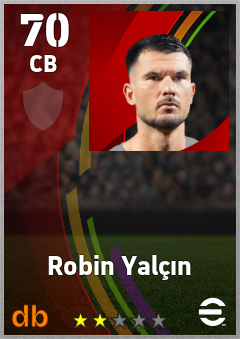 Robin Yalçın eFootball player card