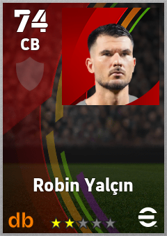 Robin Yalçın eFootball player card
