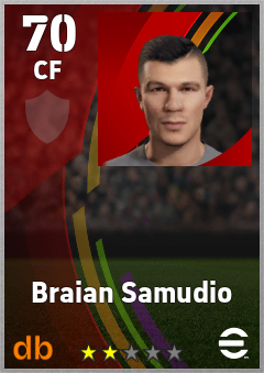 Braian Samudio eFootball player card