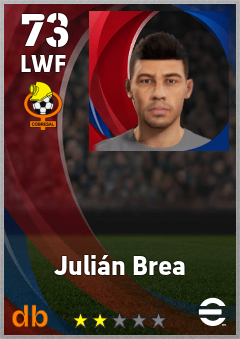 Julián Brea eFootball player card