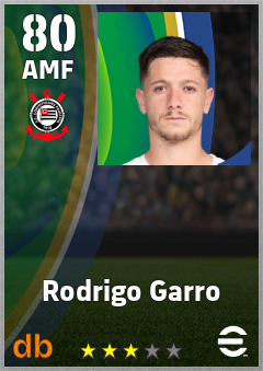 Rodrigo Garro — AMF, OVR 80, MAX 80