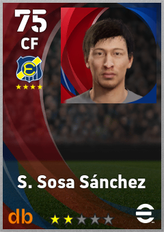 S. Sosa Sánchez — CF, OVR 75, MAX 75
