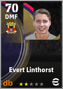 Evert Linthorst eFootball player card