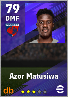 Azor Matusiwa — DMF, OVR 79, MAX 79