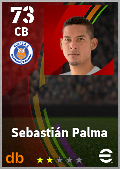 Sebastián Palma — CB, OVR 73, MAX 73