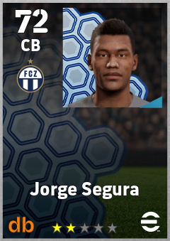 Jorge Segura — CB, OVR 72, MAX 72