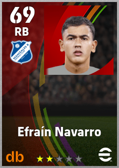 Efraín Navarro eFootball player card