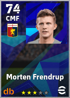 Morten Frendrup eFootball player card
