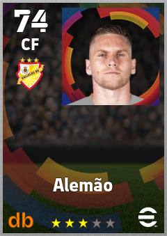 Alemão eFootball player card