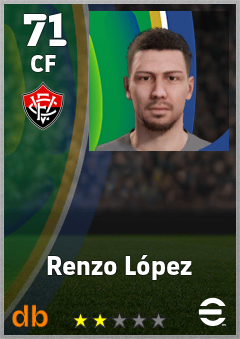 Renzo López — CF, OVR 71, MAX 71