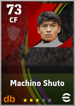 Machino Shuto eFootball player card