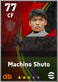 Machino Shuto eFootball player card