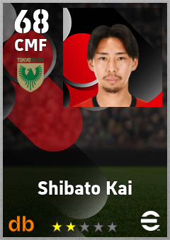 Shibato Kai eFootball player card