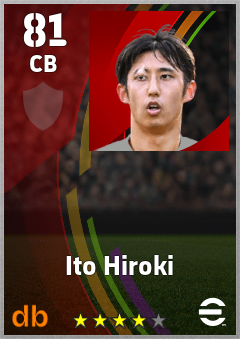 Ito Hiroki eFootball player card