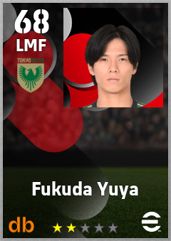 Fukuda Yuya eFootball player card