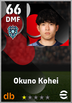 Okuno Kohei eFootball player card
