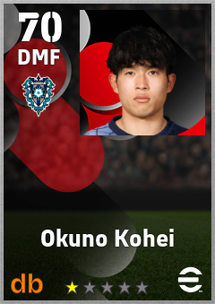 Okuno Kohei eFootball player card