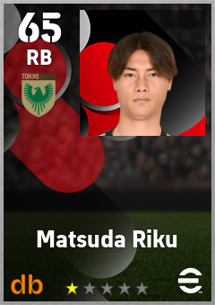 Matsuda Riku eFootball player card