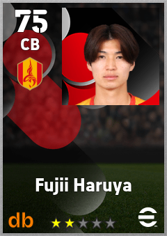 Fujii Haruya — CB, OVR 75, MAX 75