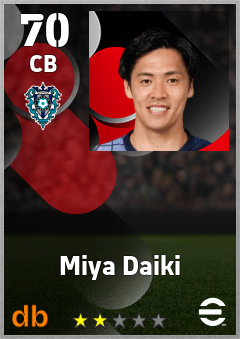 Miya Daiki eFootball player card