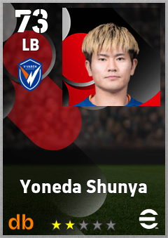 Yoneda Shunya — LB, OVR 73, MAX 73