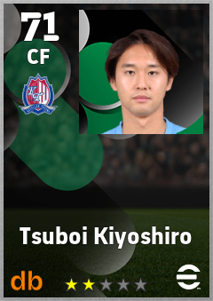 Tsuboi Kiyoshiro — CF, OVR 71, MAX 71