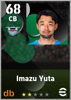 Imazu Yuta eFootball player card