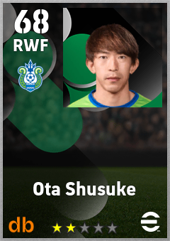 Ota Shusuke eFootball player card