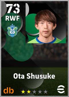 Ota Shusuke eFootball player card