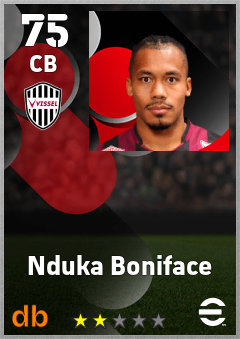 Nduka Boniface eFootball player card