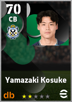 Yamazaki Kosuke eFootball player card