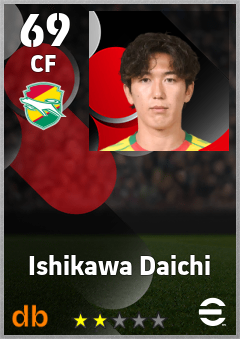 Ishikawa Daichi eFootball player card