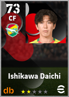 Ishikawa Daichi — CF, OVR 73, MAX 73