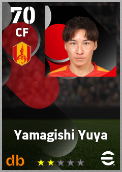 Yamagishi Yuya — CF, OVR 70, MAX 70