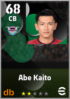 Abe Kaito eFootball player card