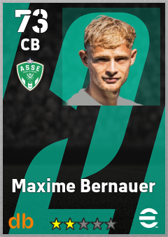 Maxime Bernauer — CB, OVR 73, MAX 73
