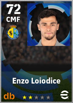 Enzo Loiodice eFootball player card