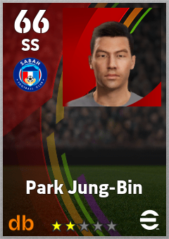Park Jung-Bin — SS, OVR 66, MAX 66