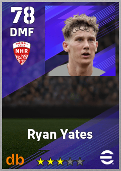 Ryan Yates eFootball player card
