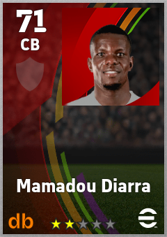 Mamadou Diarra eFootball player card