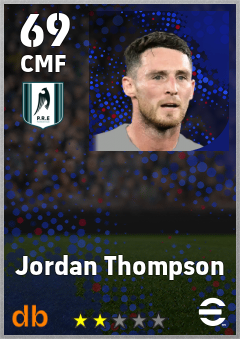 Jordan Thompson — CMF, OVR 69, MAX 69