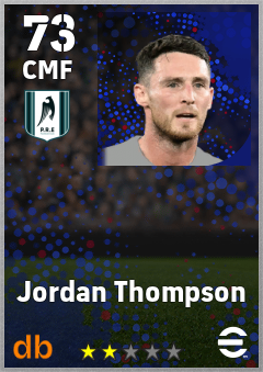 Jordan Thompson eFootball player card