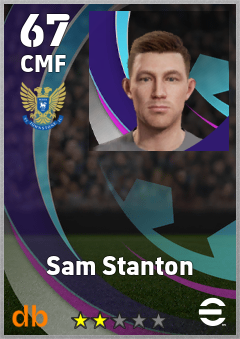 Sam Stanton — CMF, OVR 67, MAX 67
