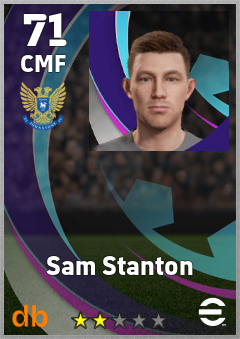 Sam Stanton — CMF, OVR 71, MAX 71