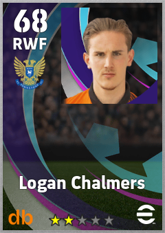 Logan Chalmers — RWF, OVR 68, MAX 68