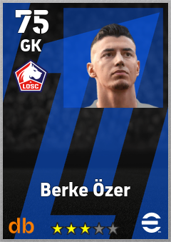 Berke Özer eFootball player card